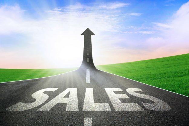 driving sales concept